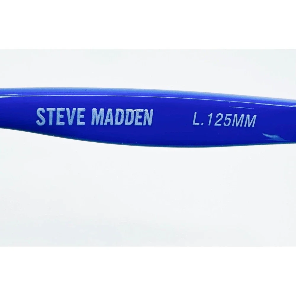 Steve Madden Eyeglasses Girls Pink Blue G-Twinkle Sparkle Cat Eye 45-16-125